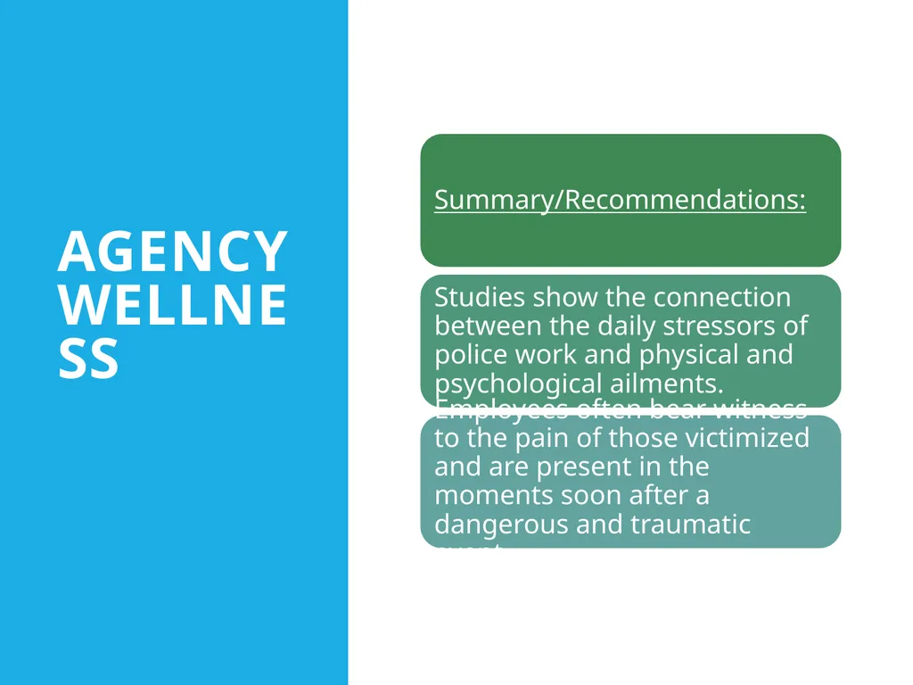 Agency Wellness Ohio Collaborative LE - slide 40 of 46