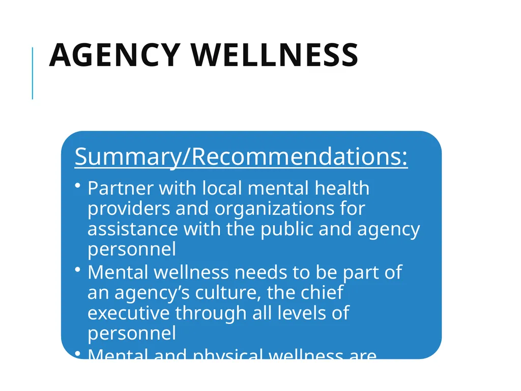 Agency Wellness Ohio Collaborative LE - slide 44 of 46