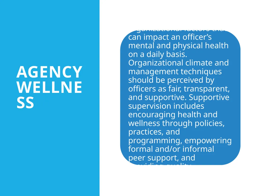 Agency Wellness Ohio Collaborative LE - slide 8 of 46