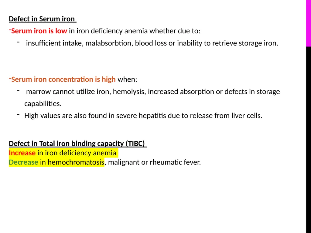 Quantitative Determination of Serum Iron, - slide 13 of 18