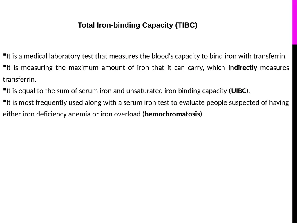 Quantitative Determination of Serum Iron, - slide 10 of 18