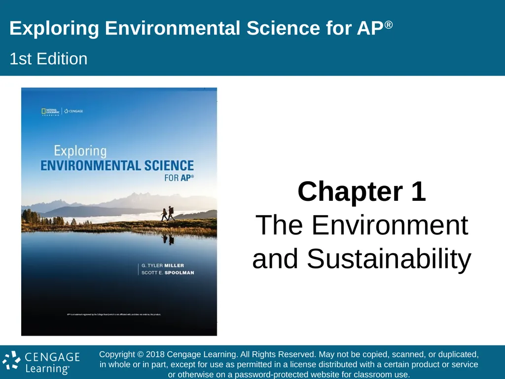 Exploring Environmental Science for AP® 1st - slide 1 of 47
