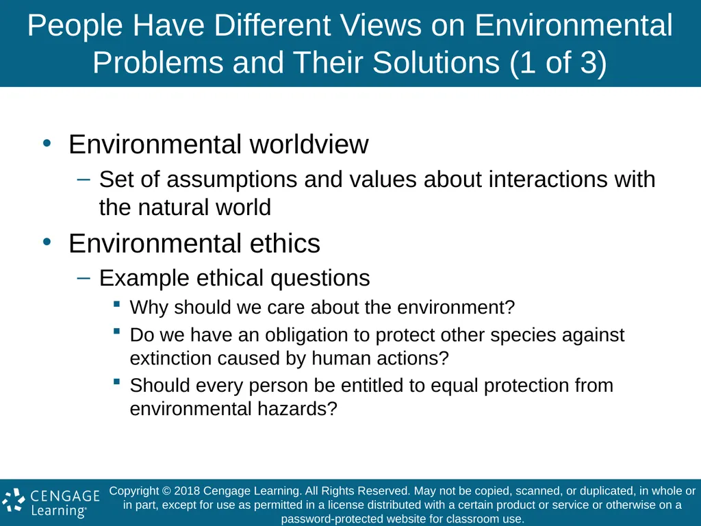 Exploring Environmental Science for AP® 1st - slide 34 of 47