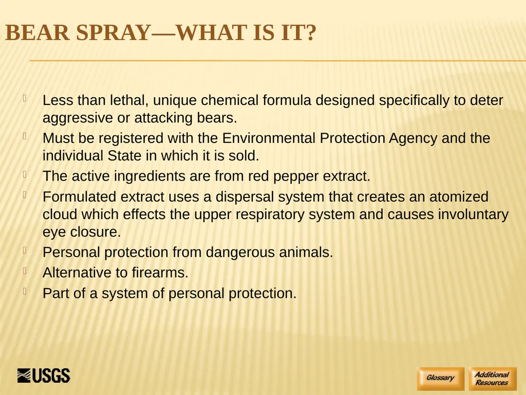 Bear Spray Training For Defense Against Dangerous - slide 5 of 55