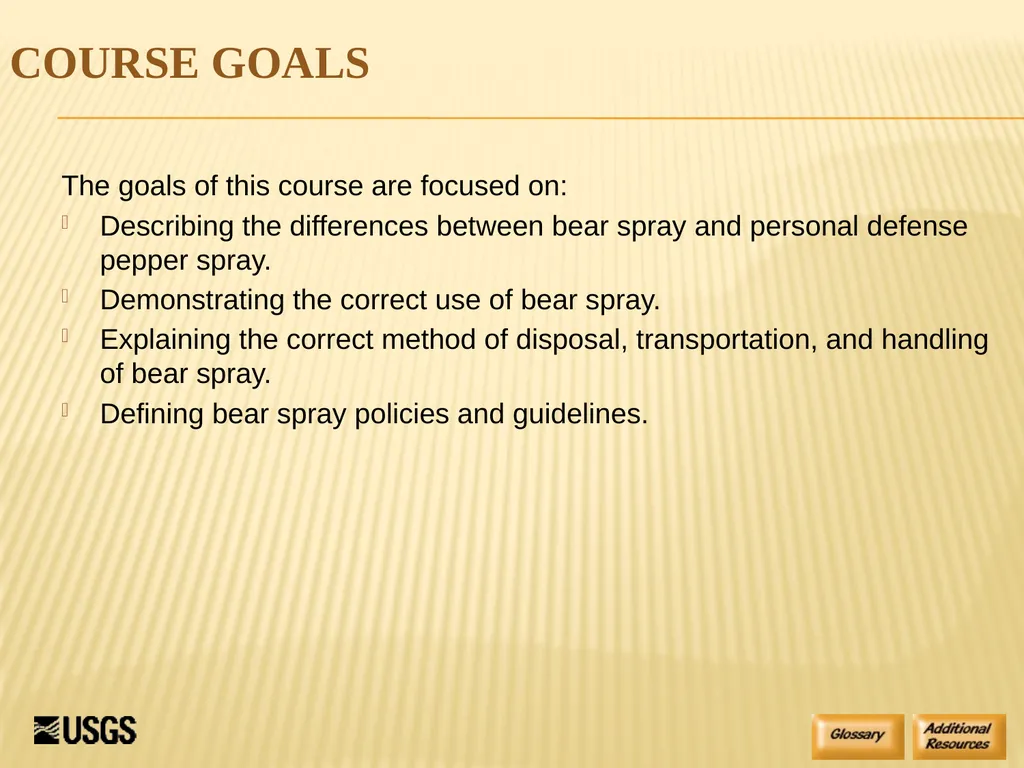 Bear Spray Training For Defense Against Dangerous - slide 2 of 55