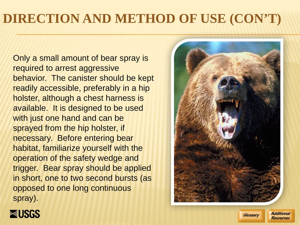 Bear Spray Training For Defense Against Dangerous - slide 27 of 55
