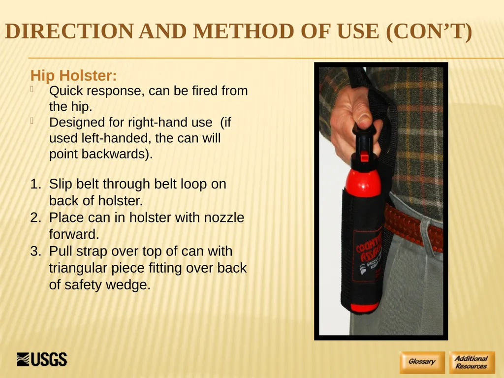 Bear Spray Training For Defense Against Dangerous - slide 28 of 55