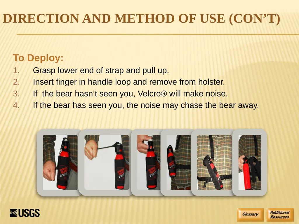 Bear Spray Training For Defense Against Dangerous - slide 30 of 55