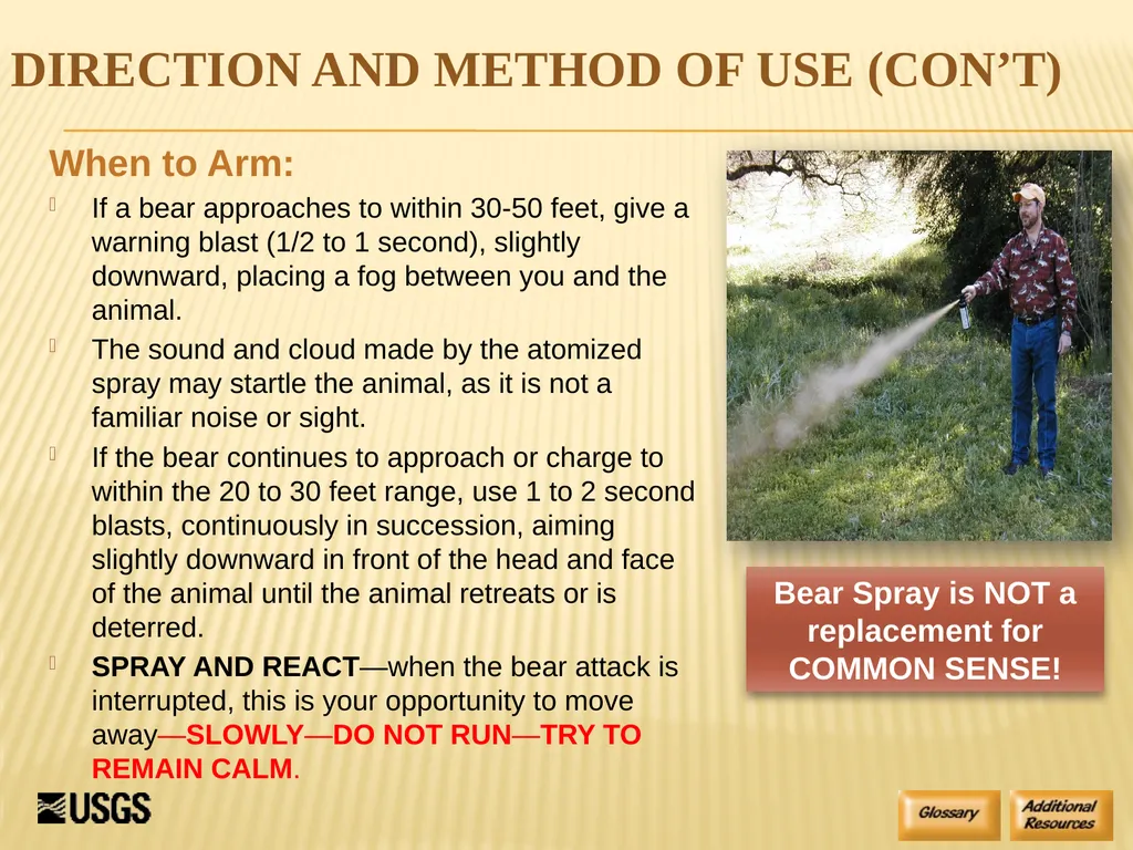 Bear Spray Training For Defense Against Dangerous - slide 32 of 55