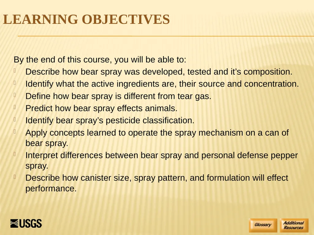 Bear Spray Training For Defense Against Dangerous - slide 3 of 55