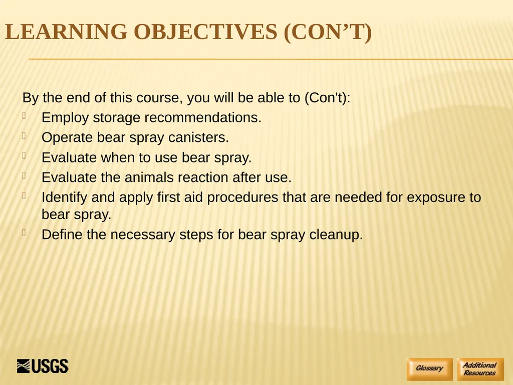 Bear Spray Training For Defense Against Dangerous - slide 4 of 55