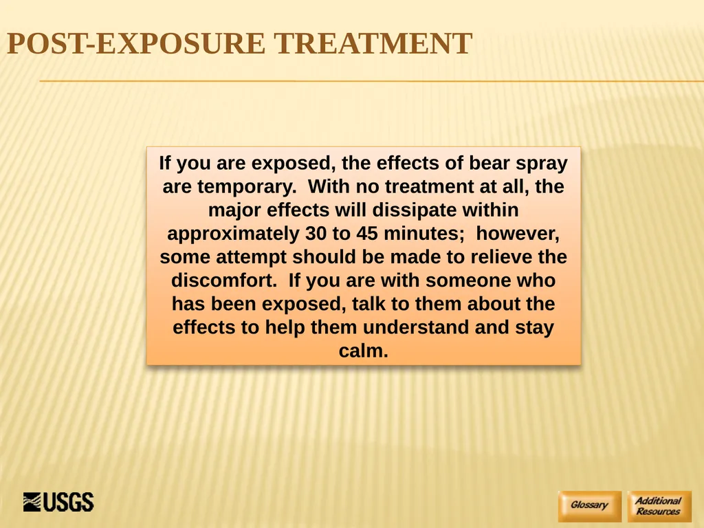 Bear Spray Training For Defense Against Dangerous - slide 35 of 55