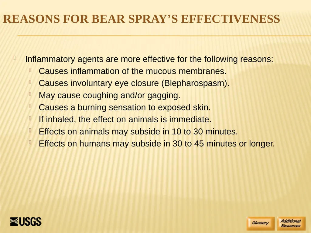 Bear Spray Training For Defense Against Dangerous - slide 10 of 55