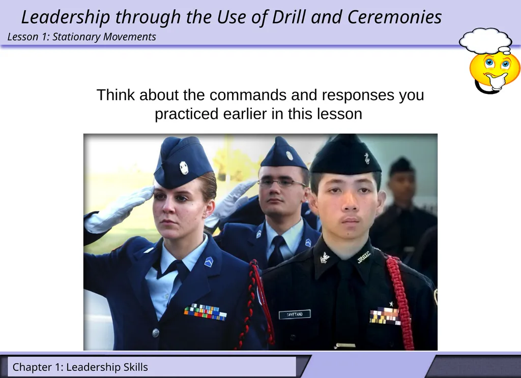 Think about the commands and responses you - slide 22 of 32