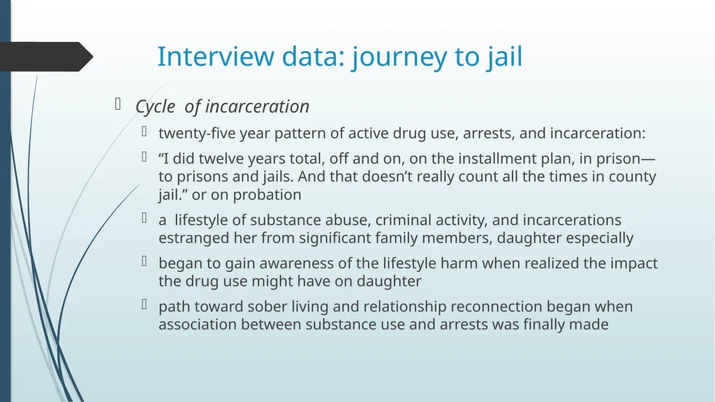 The Case of Reintegration of Women Post - slide 25 of 39