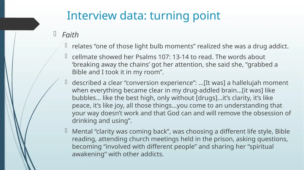 The Case of Reintegration of Women Post - slide 27 of 39