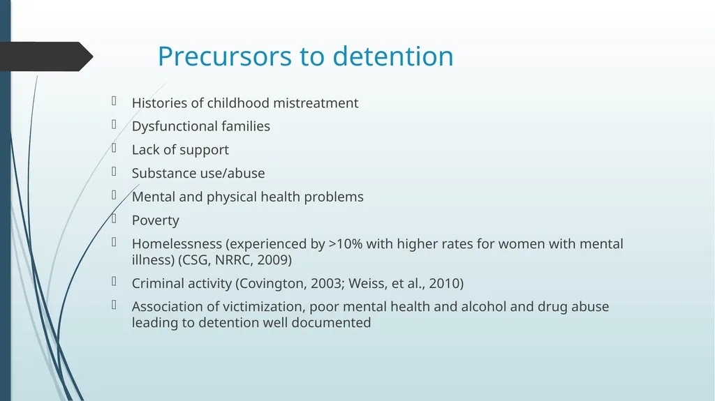 The Case of Reintegration of Women Post - slide 5 of 39