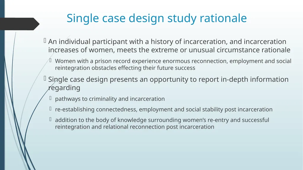 The Case of Reintegration of Women Post - slide 14 of 39