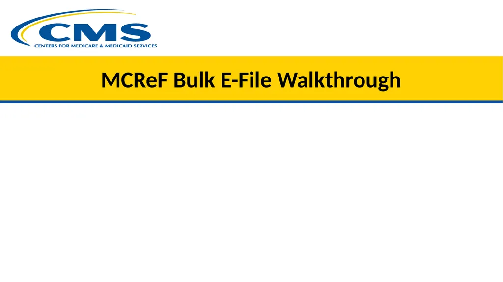 Medicare Part A Cost Report e-Filing Updates - slide 61 of 89