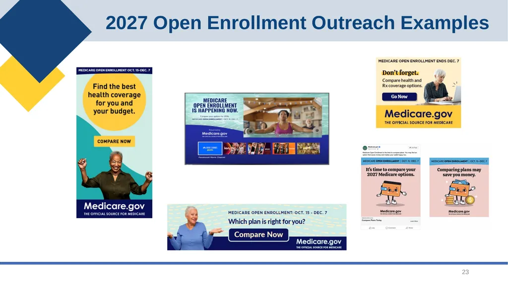 Medicare Open Enrollment September 2026 2 Main - slide 23 of 34