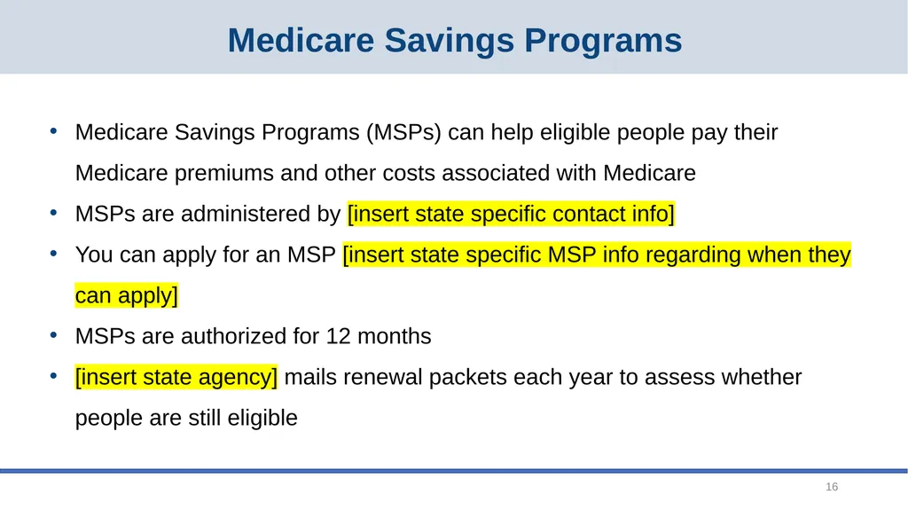 Medicare Open Enrollment September 2026 2 Main - slide 16 of 34