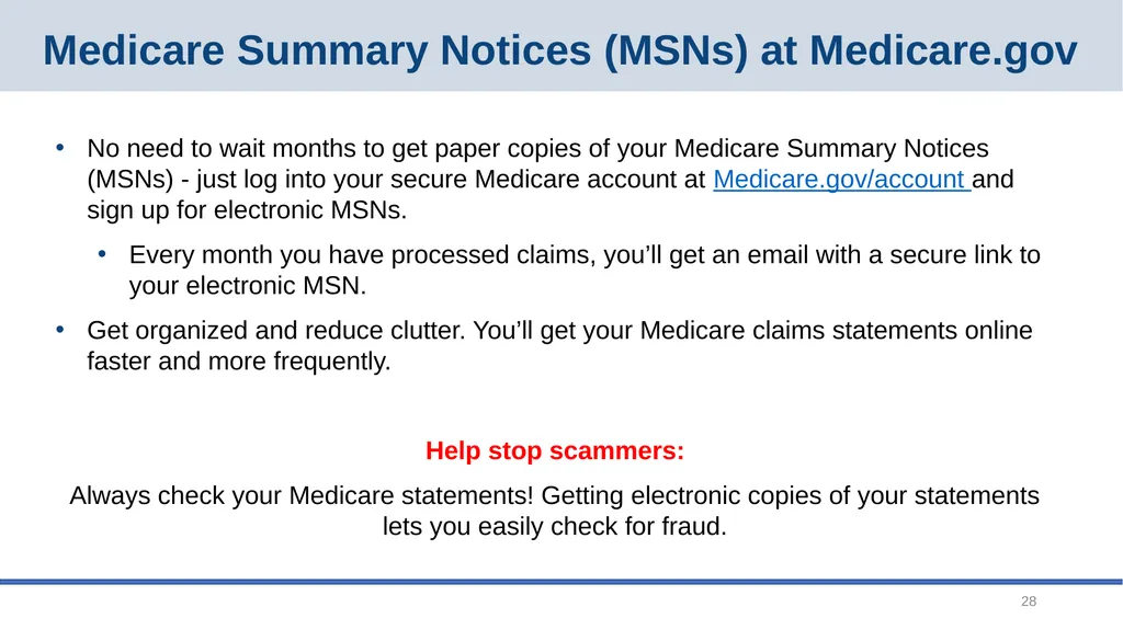 Medicare Open Enrollment September 2026 2 Main - slide 28 of 34