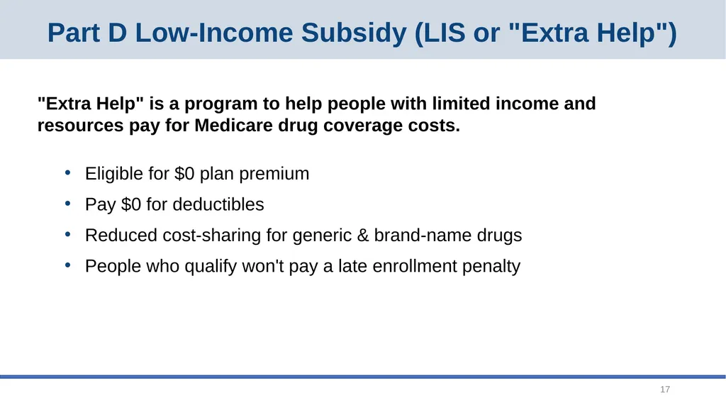 Medicare Open Enrollment September 2026 2 Main - slide 17 of 34