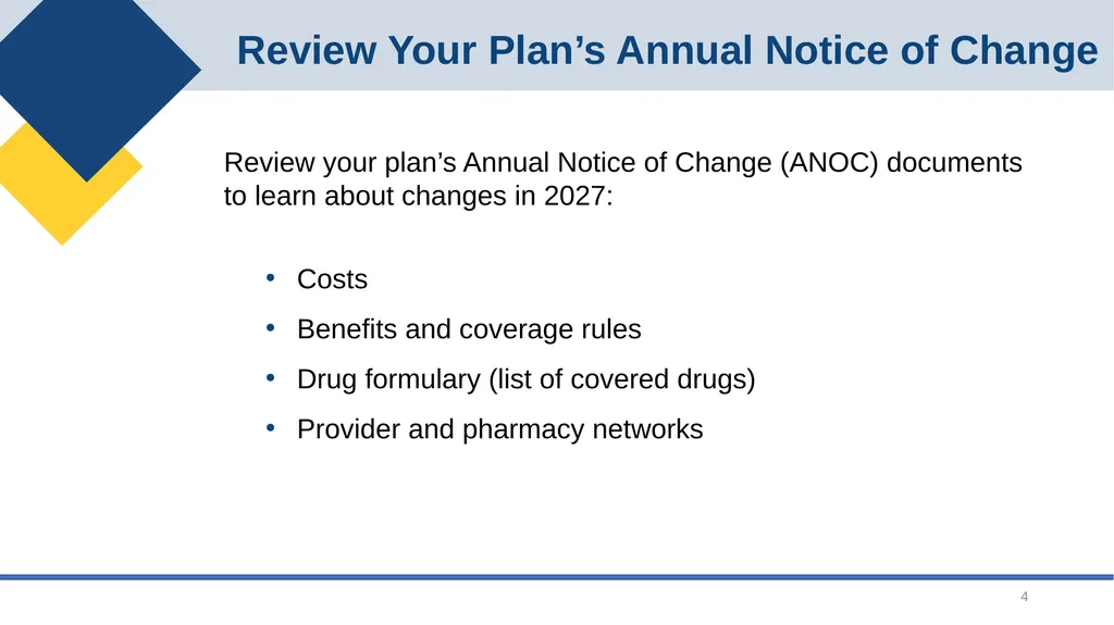 Medicare Open Enrollment September 2026 2 Main - slide 4 of 34