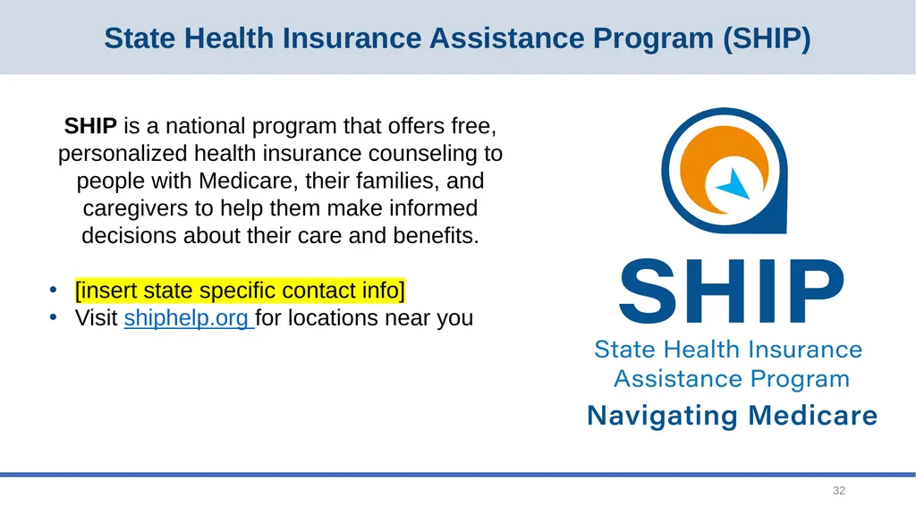 Medicare Open Enrollment September 2026 2 Main - slide 32 of 34