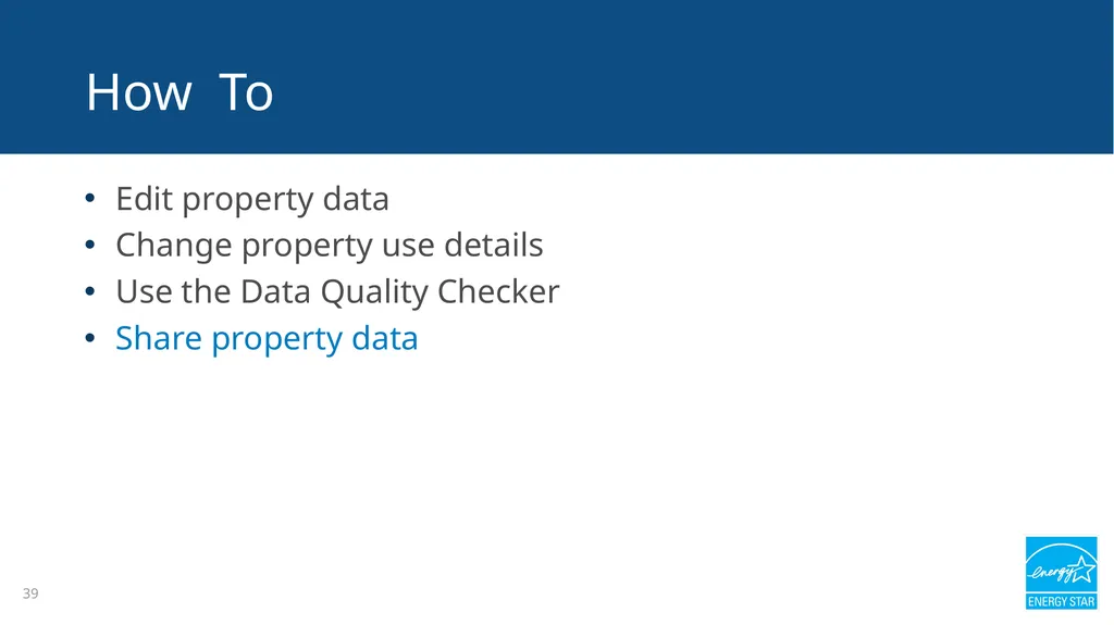 Portfolio Manager 201: Editing Property Details, - slide 39 of 64