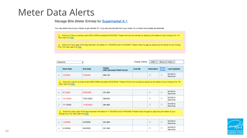 Portfolio Manager 201: Editing Property Details, - slide 34 of 64