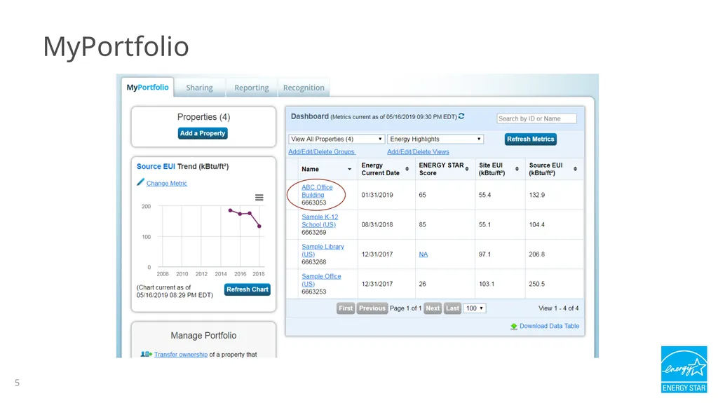 Portfolio Manager 201: Editing Property Details, - slide 5 of 64