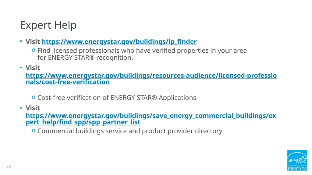 Portfolio Manager 201: Editing Property Details, - slide 63 of 64