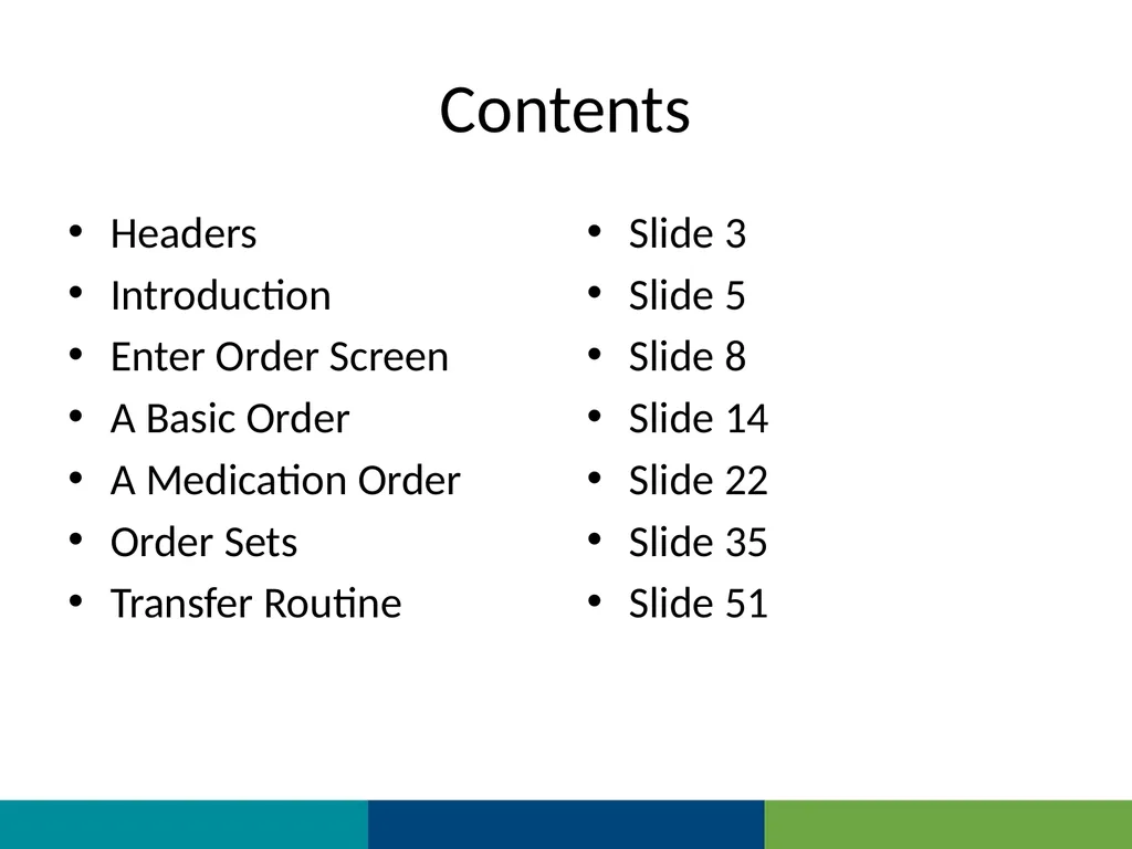 MEDITECH Expanse Orders Web Based HER MUST be - slide 2 of 67