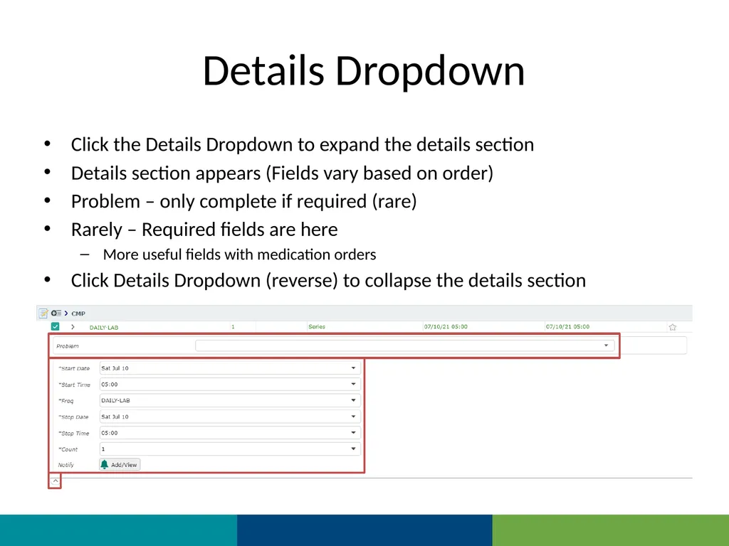 MEDITECH Expanse Orders Web Based HER MUST be - slide 19 of 67