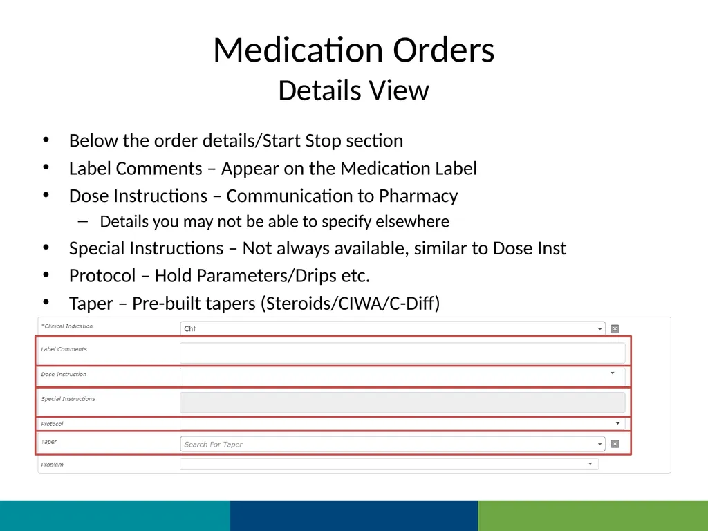 MEDITECH Expanse Orders Web Based HER MUST be - slide 29 of 67