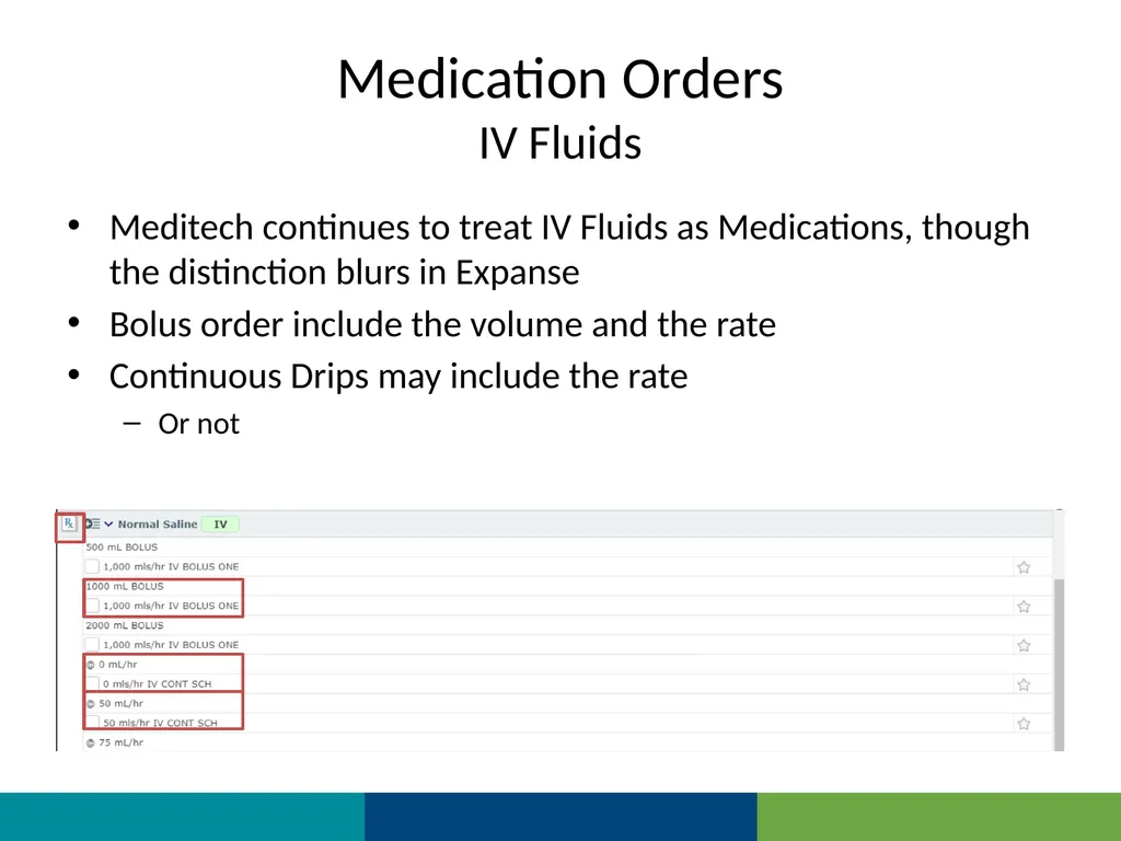MEDITECH Expanse Orders Web Based HER MUST be - slide 31 of 67