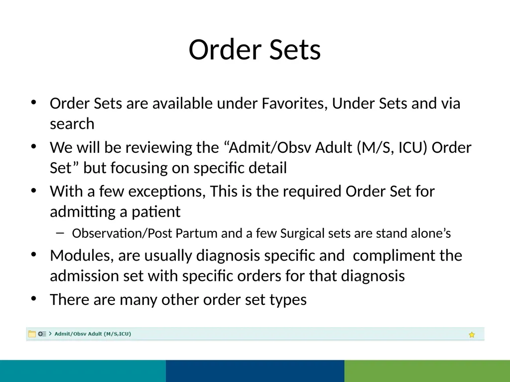 MEDITECH Expanse Orders Web Based HER MUST be - slide 36 of 67