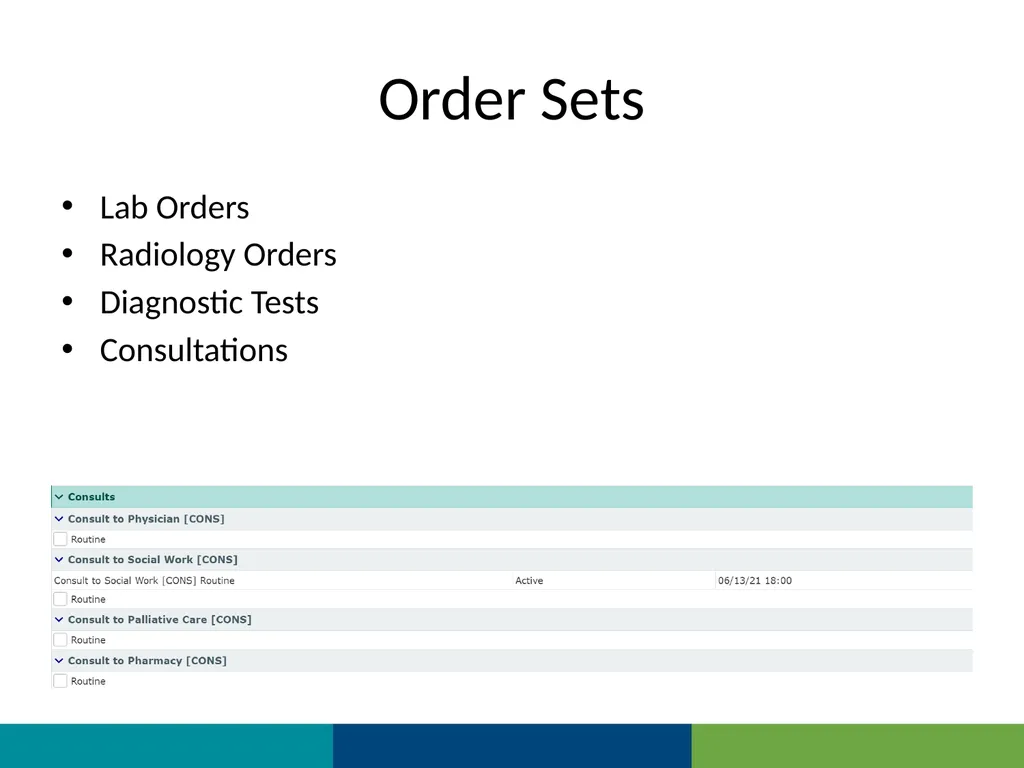 MEDITECH Expanse Orders Web Based HER MUST be - slide 49 of 67
