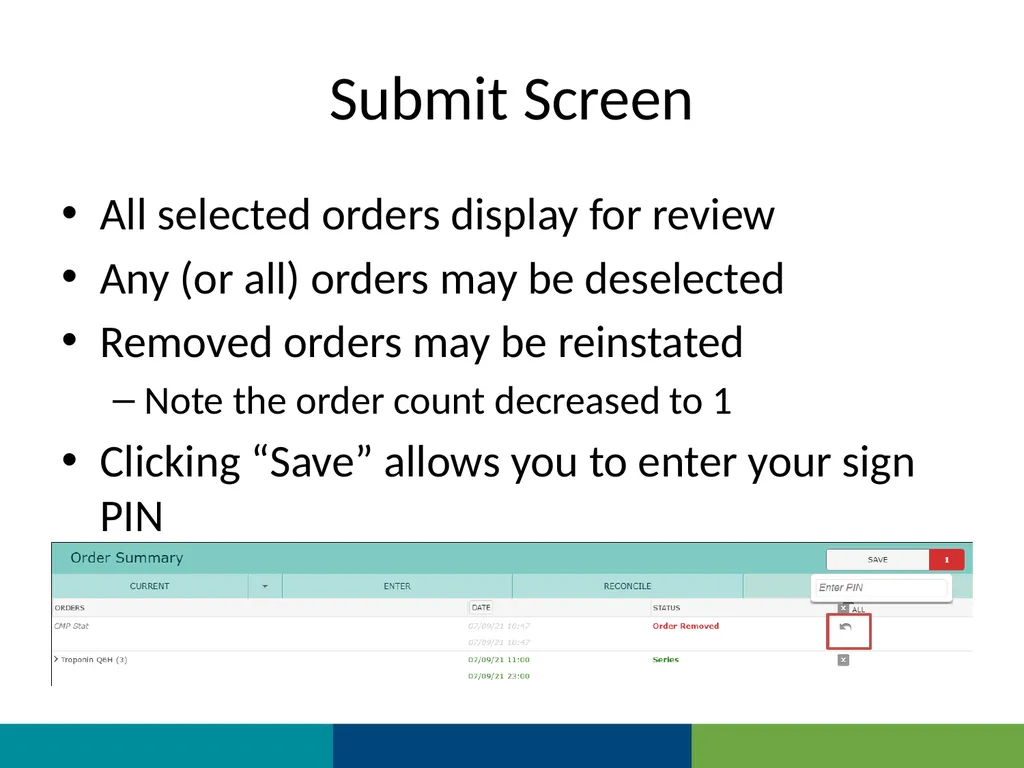 MEDITECH Expanse Orders Web Based HER MUST be - slide 21 of 67