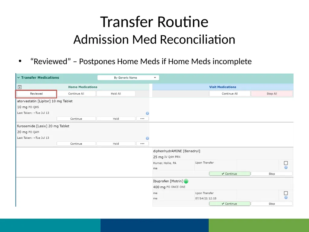 MEDITECH Expanse Orders Web Based HER MUST be - slide 58 of 67