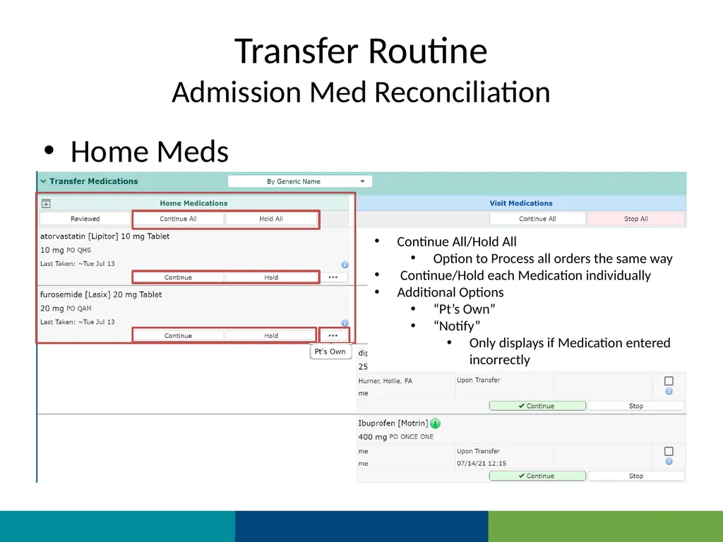 MEDITECH Expanse Orders Web Based HER MUST be - slide 59 of 67