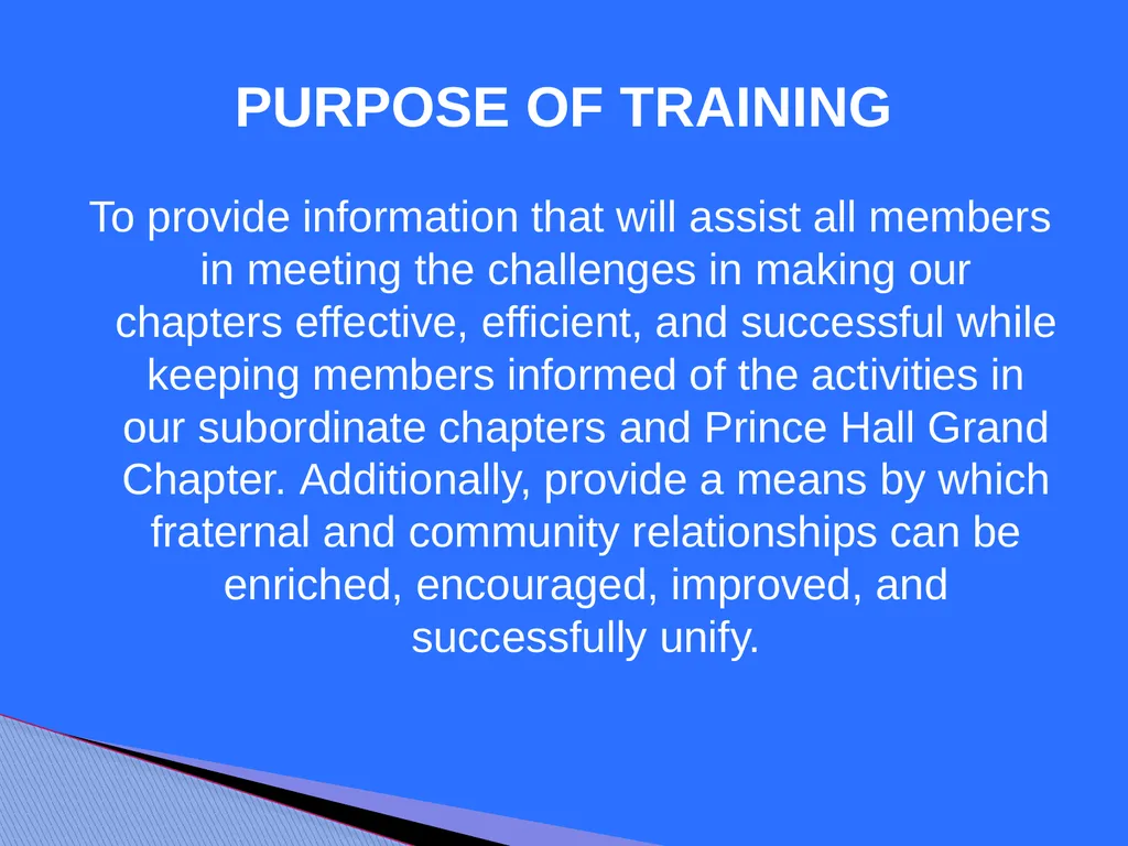 To provide information that will assist all - slide 1 of 26
