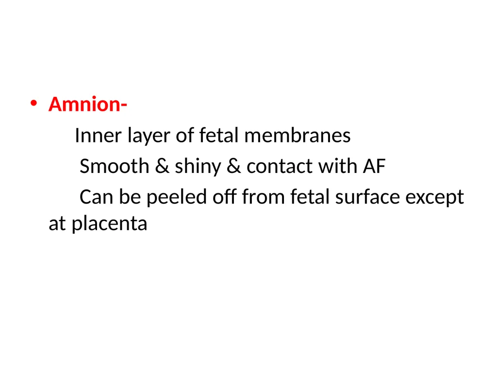 Placenta & Membranes- Development & Anatomy Mrs. - slide 31 of 51
