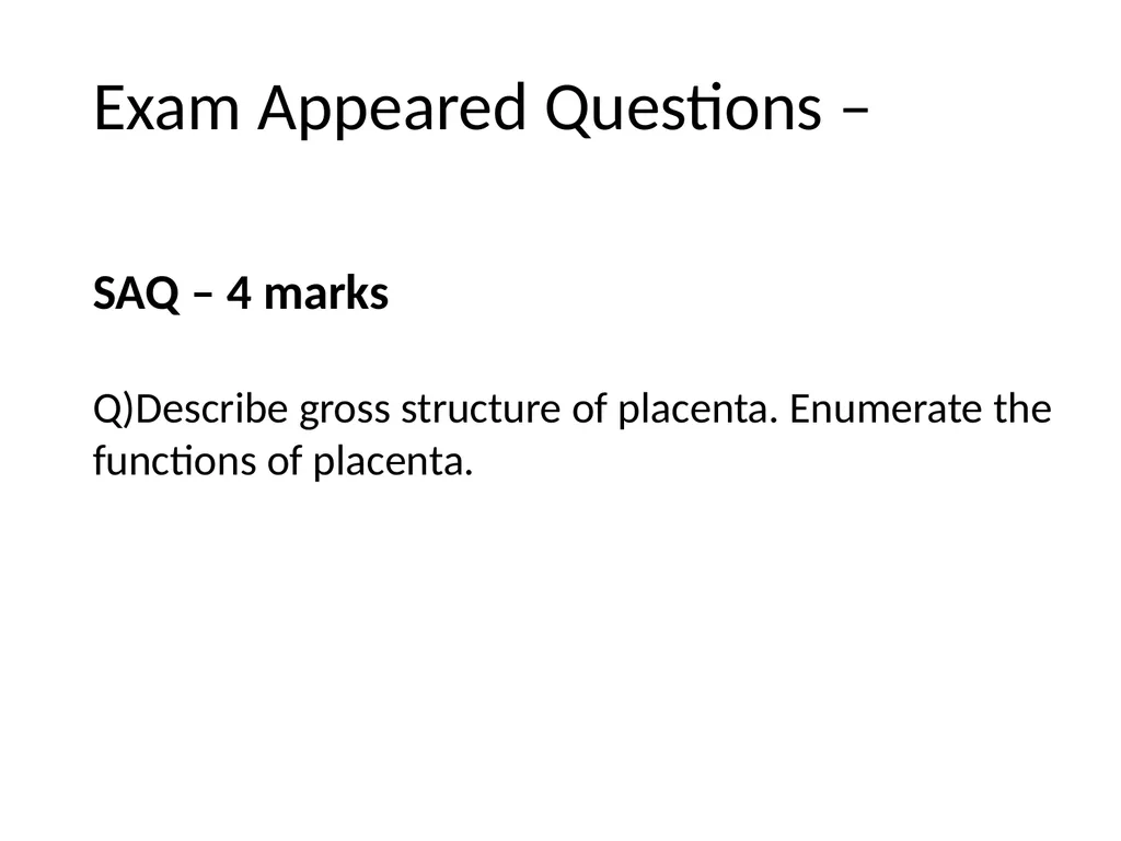 Placenta & Membranes- Development & Anatomy Mrs. - slide 50 of 51