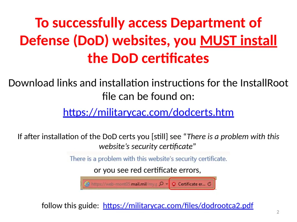 Accessing Army365 / O365 webmail, DoD Enterprise - slide 2 of 22
