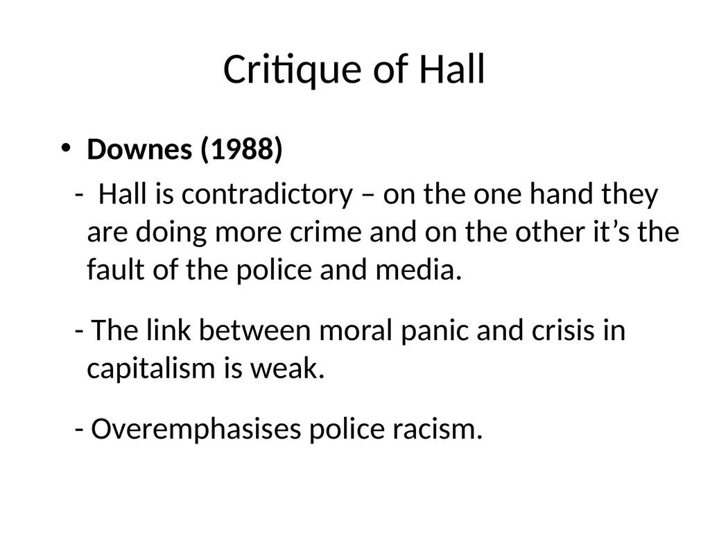 Stuart Hall – Policing the Crisis (1979) Explores - slide 14 of 14