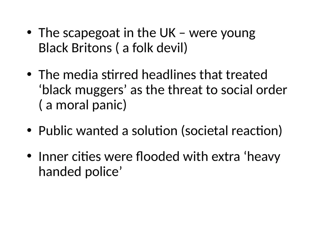 Stuart Hall – Policing the Crisis (1979) Explores - slide 11 of 14
