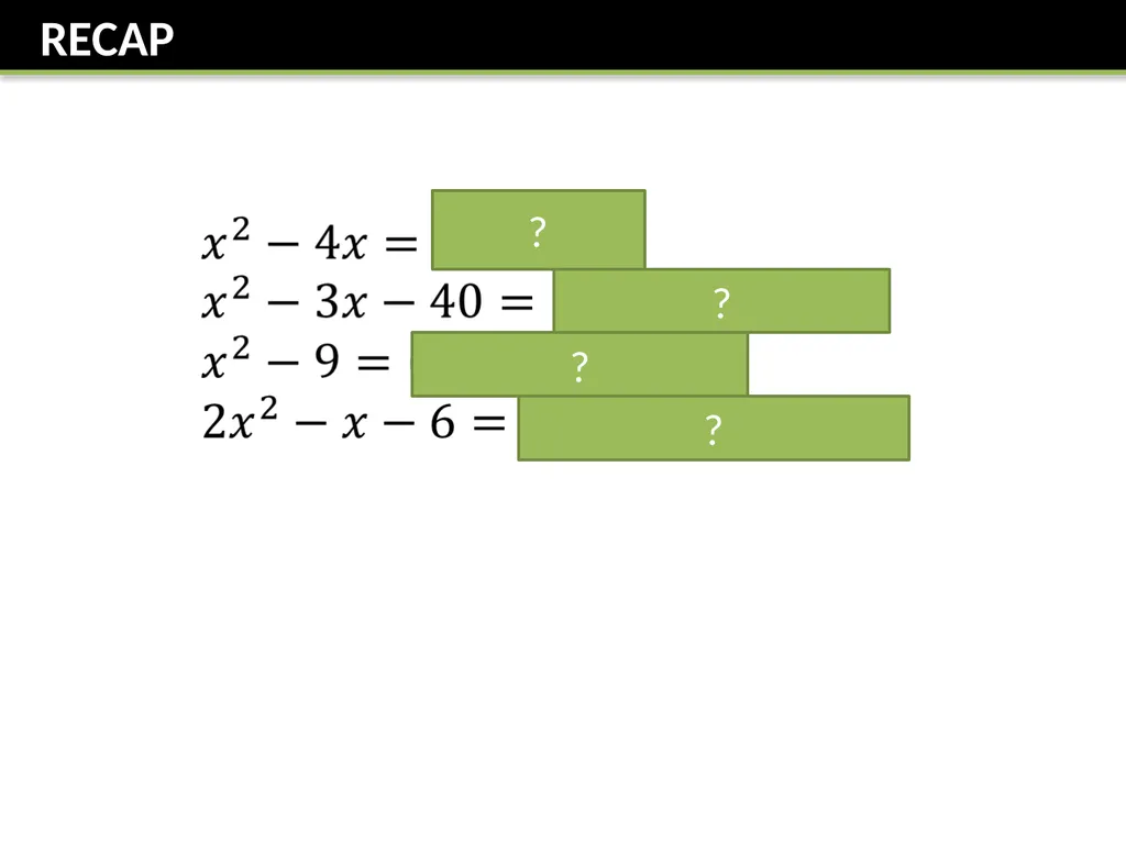 IGCSE Completing the Square Dr J Frost - slide 2 of 10