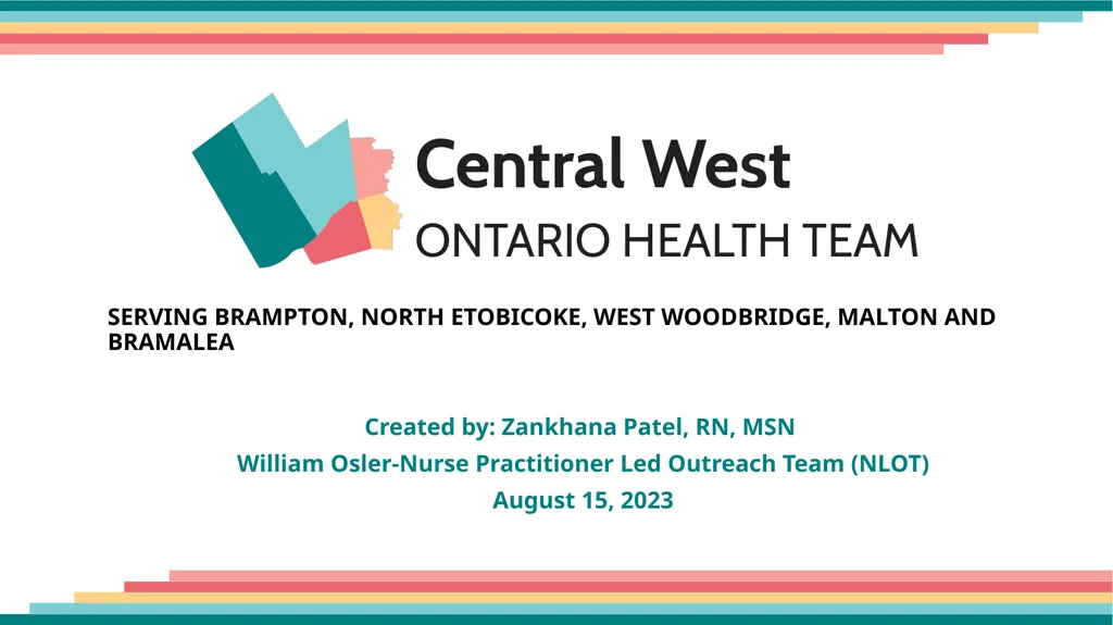 Created by: Zankhana Patel, RN, MSN William - slide 1 of 20